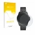 Front side of a product packaging with the brand logo upscreen. Next to it is the device Fossil Gen 5E shown with the correspo
