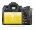 Image of the device Pentax K-3 Mark III with a wide variety of screen protectors.