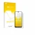 Front side of a product packaging with the brand logo upscreen. Next to it is the device Samsung Galaxy A02s shown with the co