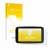Front side of a product packaging with the brand logo upscreen. Next to it is the device TomTom GO Discover 7" shown with the 