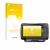 Front side of a product packaging with the brand logo upscreen. Next to it is the device Garmin Striker Vivid 7cv shown with t