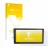 Front side of a product packaging with the brand logo upscreen. Next to it is the device Audi A4 B9 2017 MMI Plus 8" shown wit