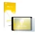 Front side of a product packaging with the brand logo upscreen. Next to it is the device Apple iPad 10.2" 2021 (Landscape, 9nd