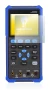 Image of the device Owon HDS 200 Series with a wide variety of screen protectors.