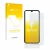 Front side of a product packaging with the brand logo upscreen. Next to it is the device Brondi Midnight Sky shown with the co