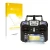 Front side of a product packaging with the brand logo upscreen. Next to it is the device FlySky FS-i6 shown with the correspon