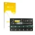 Front side of a product packaging with the brand logo upscreen. Next to it is the device Kemper Profiler Stage shown with the 