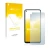 Front side of a product packaging with the brand logo upscreen. Next to it is the device Oppo A76 shown with the corresponding