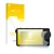 Front side of a product packaging with the brand logo upscreen. Next to it is the device Spotify Car Thing shown with the corr