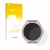 Front side of a product packaging with the brand logo upscreen. Next to it is the device Michael Kors Access MKGO Gen 5E MKT 5