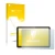 Front side of a product packaging with the brand logo upscreen. Next to it is the device realme Pad 10.4" shown with the corre