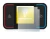 Image of the device Saphe Drive Pro with a wide variety of screen protectors.