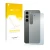 Front side of a product packaging with the brand logo upscreen. Next to it is the device Samsung Galaxy S23 Plus (Back) shown 