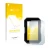Front side of a product packaging with the brand logo upscreen. Next to it is the device Ducati DesertX 2022 shown with the co