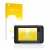 Front side of a product packaging with the brand logo upscreen. Next to it is the device Hikmicro Pocket 2 shown with the corr
