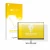 Front side of a product packaging with the brand logo upscreen. Next to it is the device Dell Professional P2423 shown with th