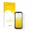 Front side of a product packaging with the brand logo upscreen. Next to it is the device Doogee S110 shown with the correspond