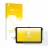 Front side of a product packaging with the brand logo upscreen. Next to it is the device JF-Sound JF-039W6-X9C shown with the 