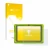 Front side of a product packaging with the brand logo upscreen. Next to it is the device Clementoni Clempad 10 shown with the 