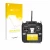 Front side of a product packaging with the brand logo upscreen. Next to it is the device Radiomaster TX16S Mark II shown with 