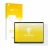 Front side of a product packaging with the brand logo upscreen. Next to it is the device Microsoft Surface Pro 10 shown with t