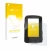 Front side of a product packaging with the brand logo upscreen. Next to it is the device Wahoo Elemnt Roam V2 GPS shown with t