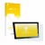 Front side of a product packaging with the brand logo upscreen. Next to it is the device John Deere G5 Universal 10.1" shown w
