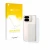 Front side of a product packaging with the brand logo upscreen. Next to it is the device Google Pixel 9 Pro Fold (Back) shown 