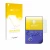 Front side of a product packaging with the brand logo upscreen. Next to it is the device Anbernic RG40XXV shown with the corre