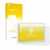 Front side of a product packaging with the brand logo upscreen. Next to it is the device Amazon Echo Hub 8" shown with the cor