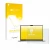 Front side of a product packaging with the brand logo upscreen. Next to it is the device Apple MacBook Pro 14" M4 2024 shown w