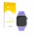 Front side of a product packaging with the brand logo upscreen. Next to it is the device Jubunrer Kids Smartwatch shown with t