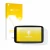 Front side of a product packaging with the brand logo upscreen. Next to it is the device TomTom GO Advanced shown with the cor