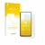 Front side of a product packaging with the brand logo upscreen. Next to it is the device Xiaomi Redmi Note 14 4G shown with th