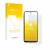 Front side of a product packaging with the brand logo upscreen. Next to it is the device Motorola Moto G34 5G shown with the c