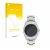 Front side of a product packaging with the brand logo upscreen. Next to it is the device Rolex Oyster Perpetual 34 shown with 