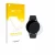 Front side of a product packaging with the brand logo upscreen. Next to it is the device Levowatch EDGY shown with the corresp