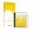 Front side of a product packaging with the brand logo upscreen. Next to it is the device Montblanc Digital Paper shown with th