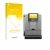 Front side of a product packaging with the brand logo upscreen. Next to it is the device Nivona NICR 970 shown with the corres