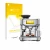 Front side of a product packaging with the brand logo upscreen. Next to it is the device Sage the Oracle Dual Boiler shown wit