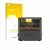 Front side of a product packaging with the brand logo upscreen. Next to it is the device Bluetti AC240P shown with the corresp