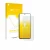 Front side of a product packaging with the brand logo upscreen. Next to it is the device Oppo Reno 15 shown with the correspon