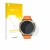 Front side of a product packaging with the brand logo upscreen. Next to it is the device Doogee Anywise W1 shown with the corr