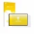 Front side of a product packaging with the brand logo upscreen. Next to it is the device VALE V12X LTE-8128 12.6" shown with t