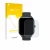 Front side of a product packaging with the brand logo upscreen. Next to it is the device FORRLITE Smartwatch 2.01" shown with 