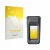 Front side of a product packaging with the brand logo upscreen. Next to it is the device Amflow DJI Avinox shown with the corr