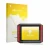 Front side of a product packaging with the brand logo upscreen. Next to it is the device Müller Elektronik TRACK‑Guide III sho