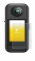 Image of the device Akaso 360 with a wide variety of screen protectors.