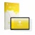 Front side of a product packaging with the brand logo upscreen. Next to it is the device Mentume K50 10.1" shown with the corr