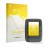 Front side of a product packaging with the brand logo upscreen. Next to it is the device Ananda D16 TFT-Display shown with the